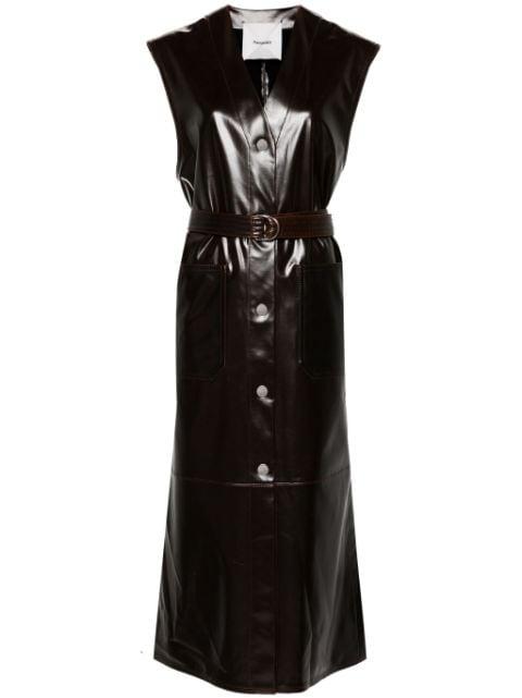 Rainey sleeveless coat by NANUSHKA