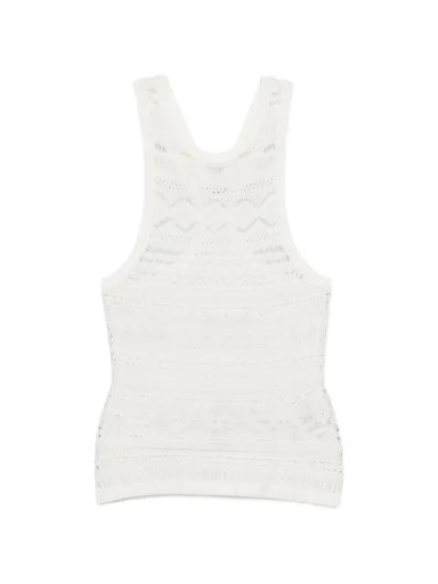 Raisie lace racerback tank top by NANUSHKA