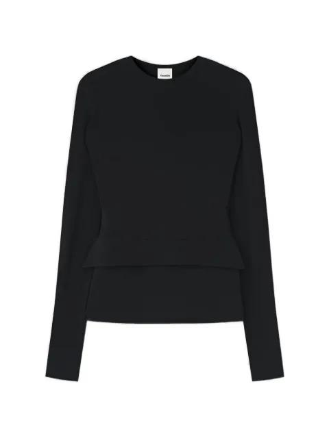 Raveen long-sleeve top by NANUSHKA