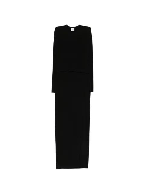 Shada long-sleeve maxi dress by NANUSHKA