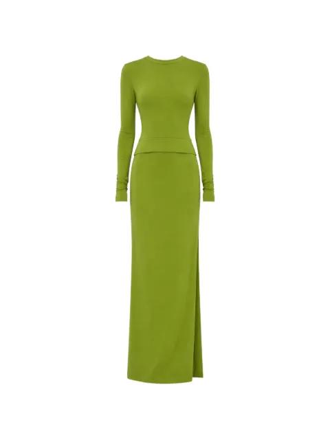 Shada long-sleeved maxi dress by NANUSHKA