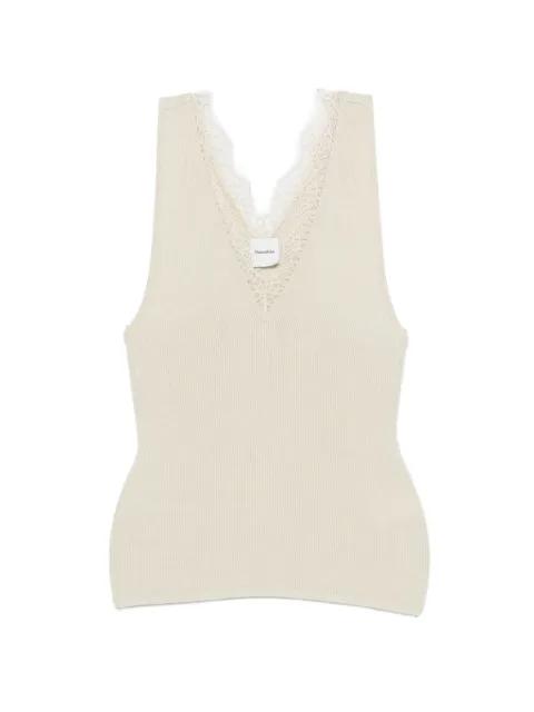 Siara V-neck tank top by NANUSHKA