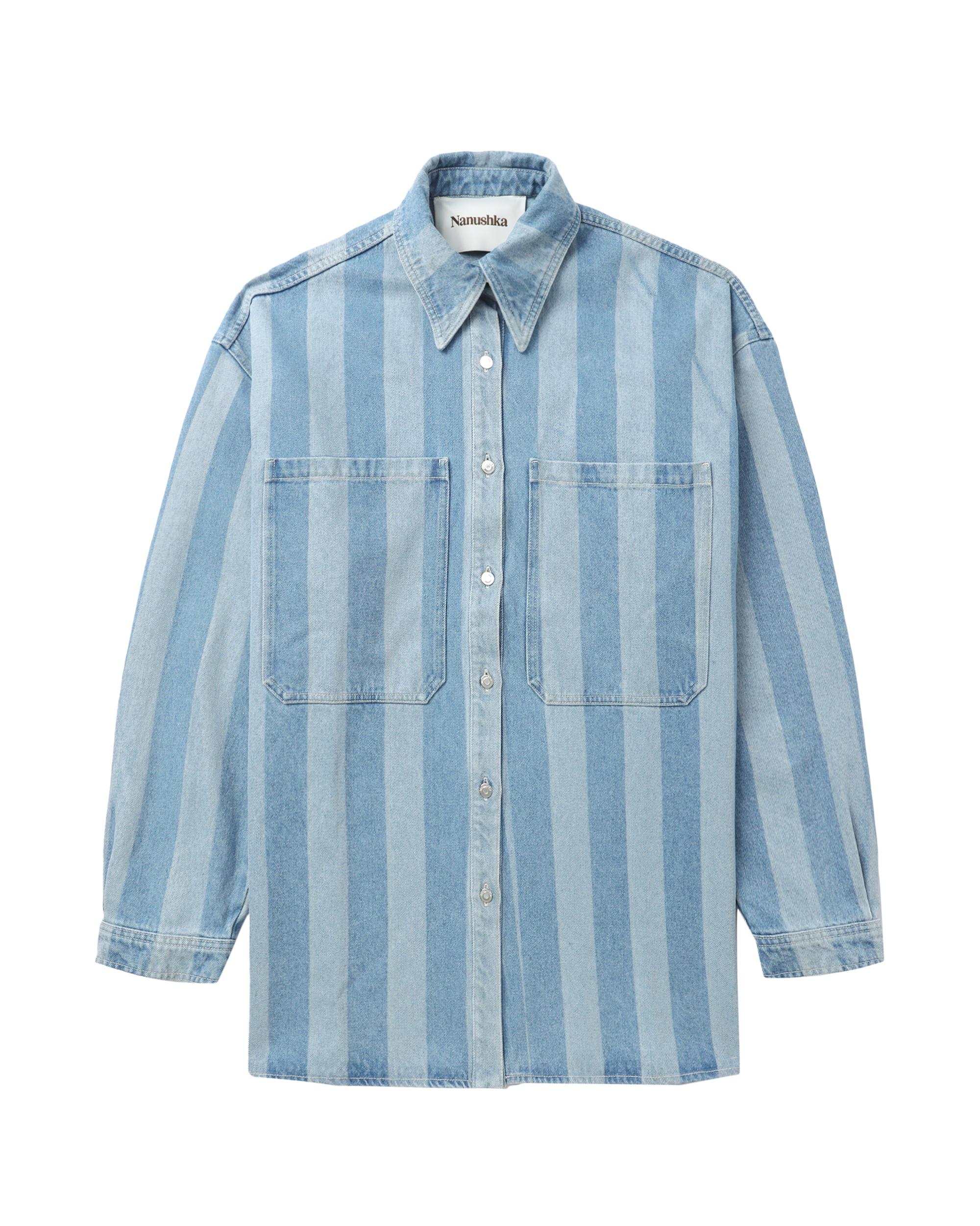 Striped long sleeve shirt by NANUSHKA
