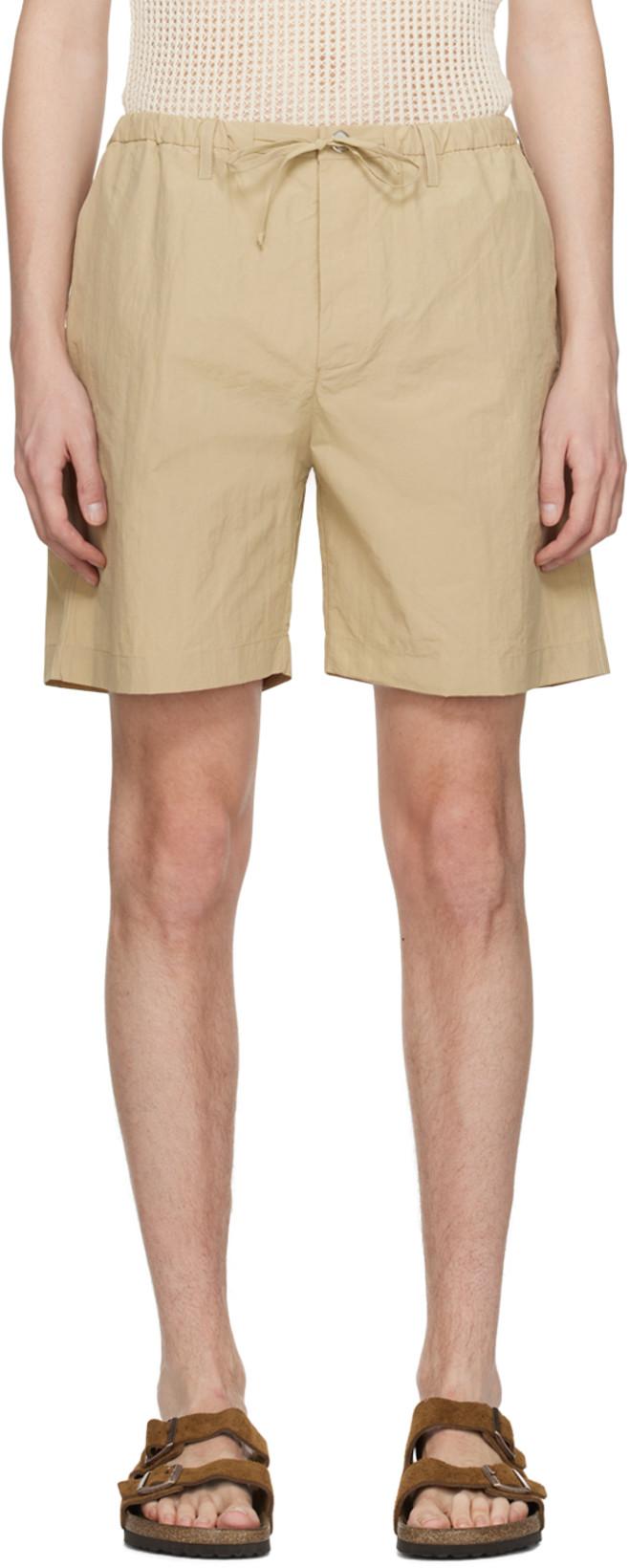 Taupe Olin Shorts by NANUSHKA