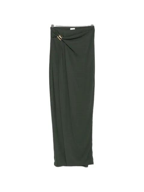 Tozi draped hardware-detail maxi skirt by NANUSHKA