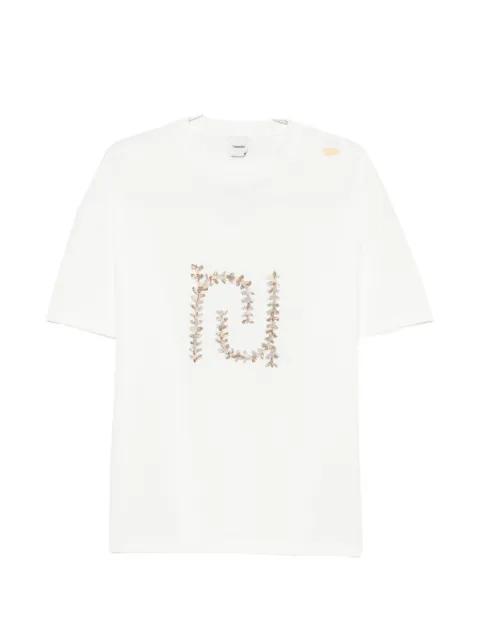 Wren paisley-monogram oversized T-shirt by NANUSHKA