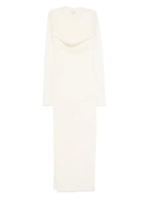 crew-neck long dress by NANUSHKA