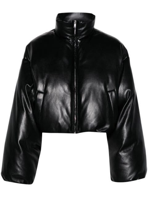 cropped puffer jacket by NANUSHKA
