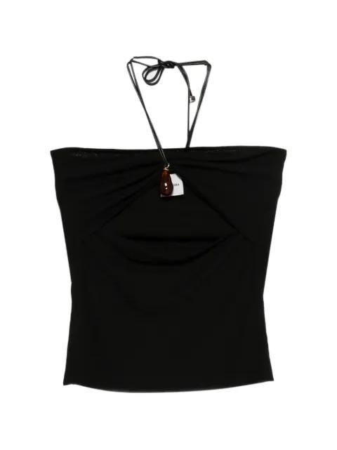 cutout strap bandeau top by NANUSHKA