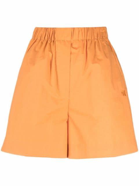 elasticated-waist cotton shorts by NANUSHKA