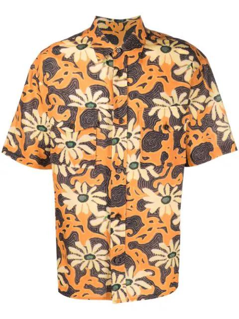 floral print shirt by NANUSHKA
