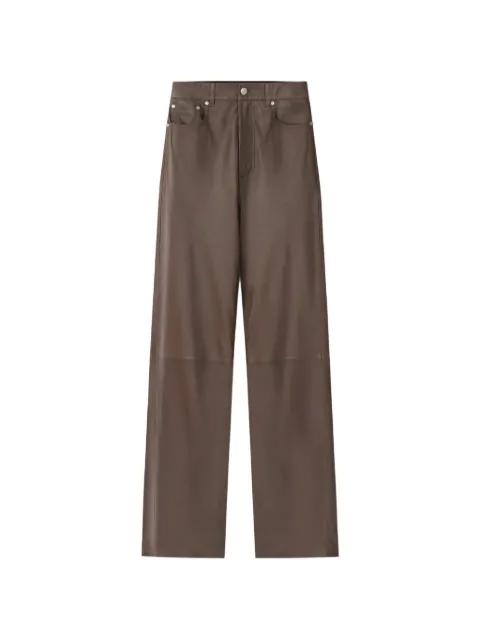 high rise five pocket trousers by NANUSHKA