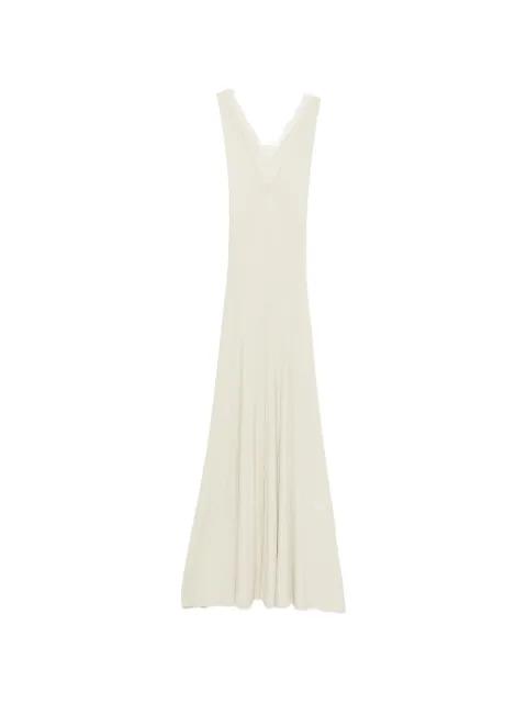 lace detail tank maxi dress by NANUSHKA