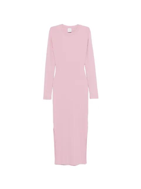 long-sleeve cut-out midi dress by NANUSHKA