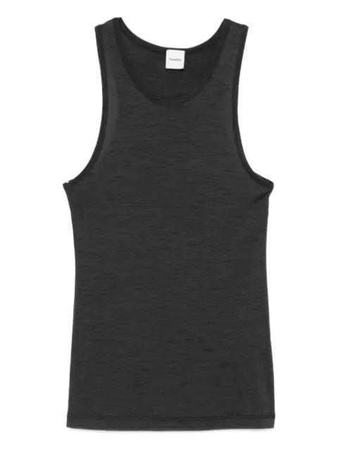 racer-back wool tank top by NANUSHKA