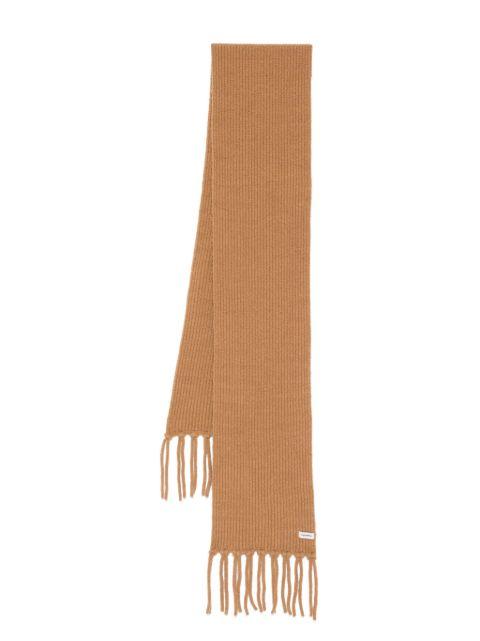 ribbed-knit scarf by NANUSHKA