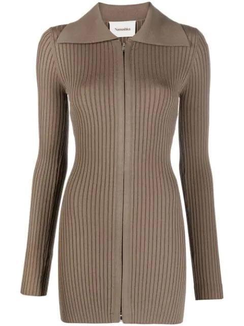 ribbed-knit top by NANUSHKA