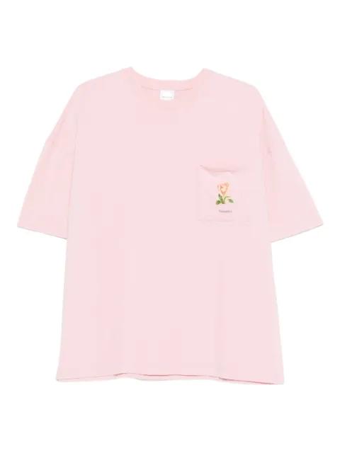 rose-print T-shirt by NANUSHKA