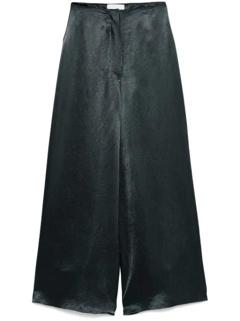 satined trousers by NANUSHKA