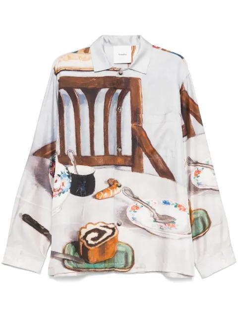 silk shirt by NANUSHKA