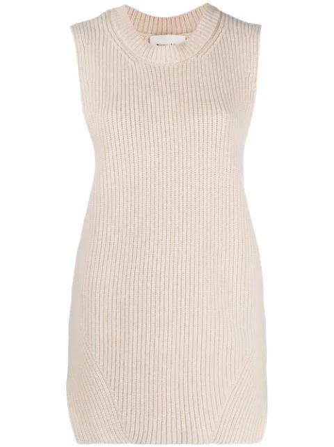 sleeveless knit top by NANUSHKA