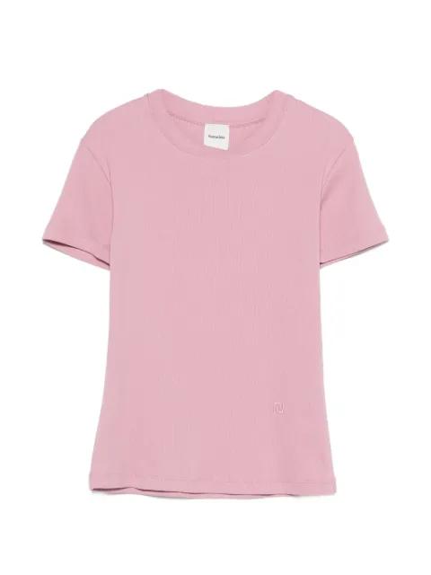 slim fit cropped T-shirt by NANUSHKA