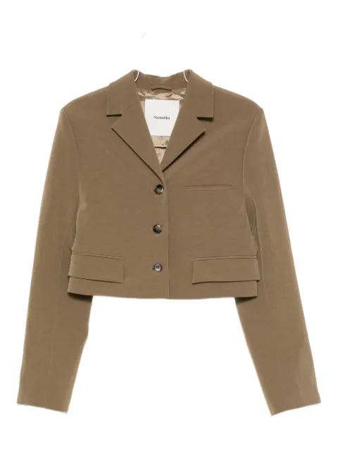 three-button single-breasted blazer by NANUSHKA