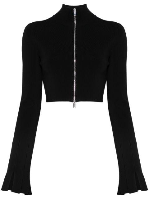 zip-up cardigan by NANUSHKA