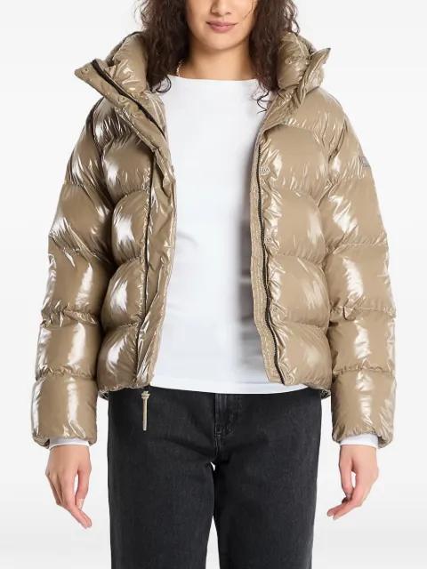 A-Glane hoodied puffer jacket by NAPAPIJRI