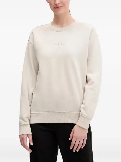 B-Azure logo crew-neck sweatshirt by NAPAPIJRI