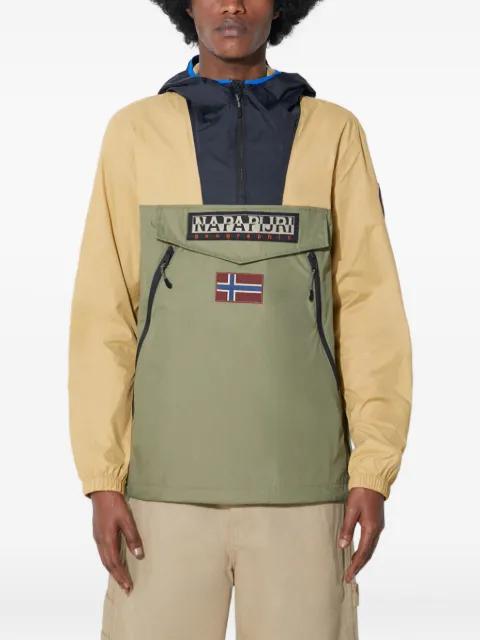 Rainforest Wb Pkt V2 zip-up hoodied jacket by NAPAPIJRI