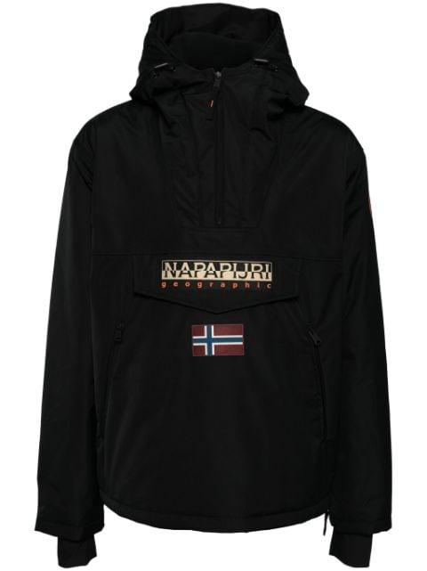 logo patch jacket by NAPAPIJRI