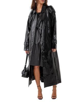 High Shine Trench Coat by NASTY GAL