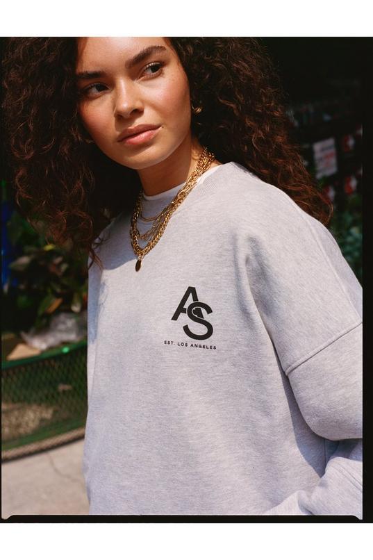 Active Society Back Graphic Boyfriend Sweatshirt by NASTYGAL Active Society Back Graphic Boyfriend Sweatshirt by NASTYGAL