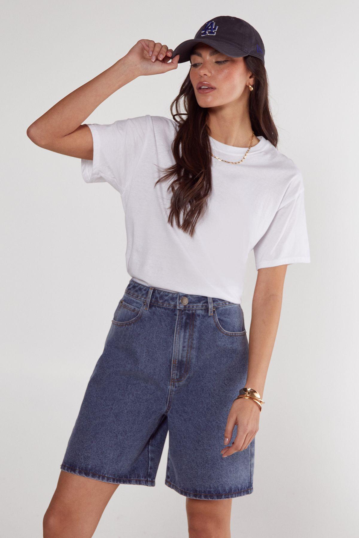 Denim Jort by NASTYGAL