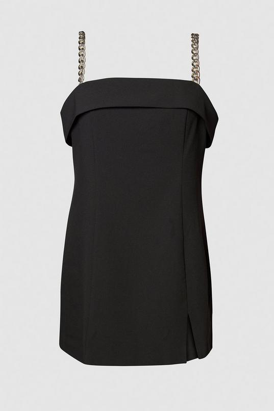 Plus Premium Chain Trim Strap Dress by NASTYGAL