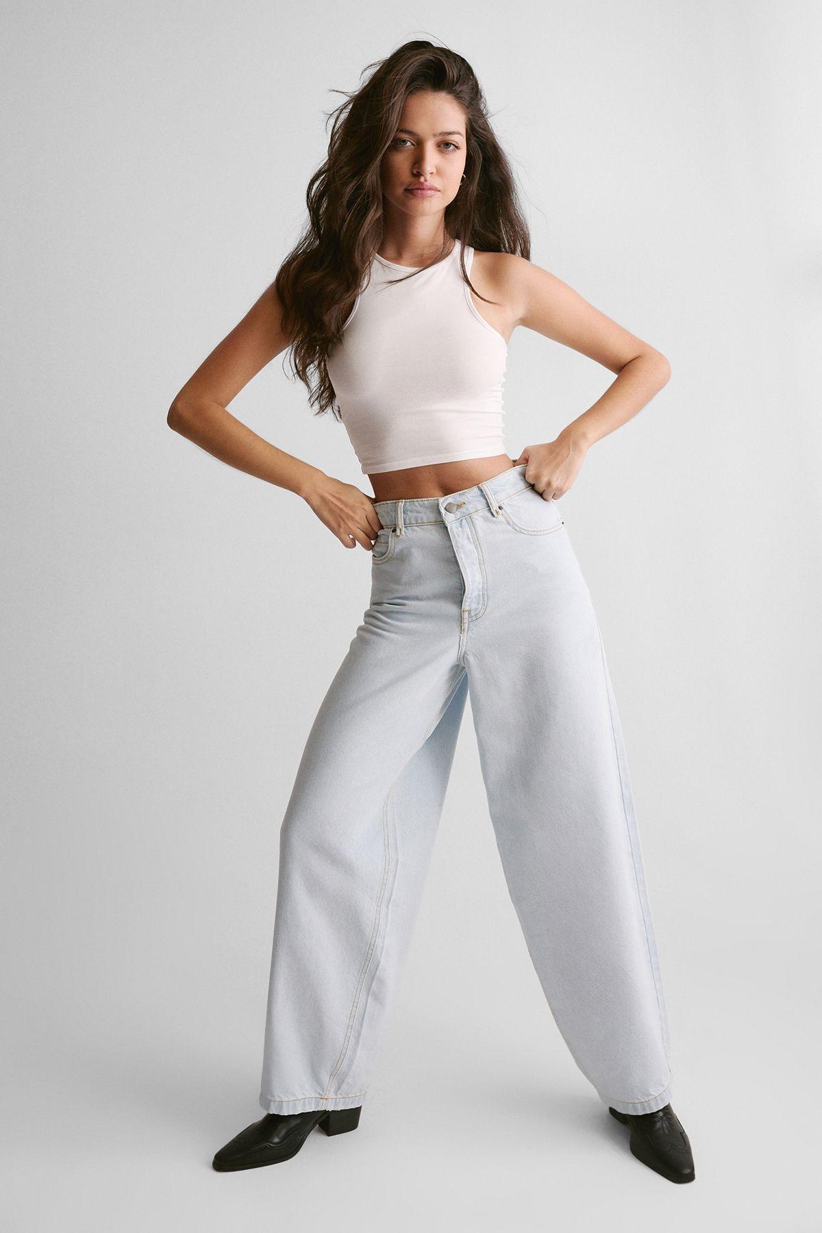 The Barrell Leg Jean by NASTYGAL