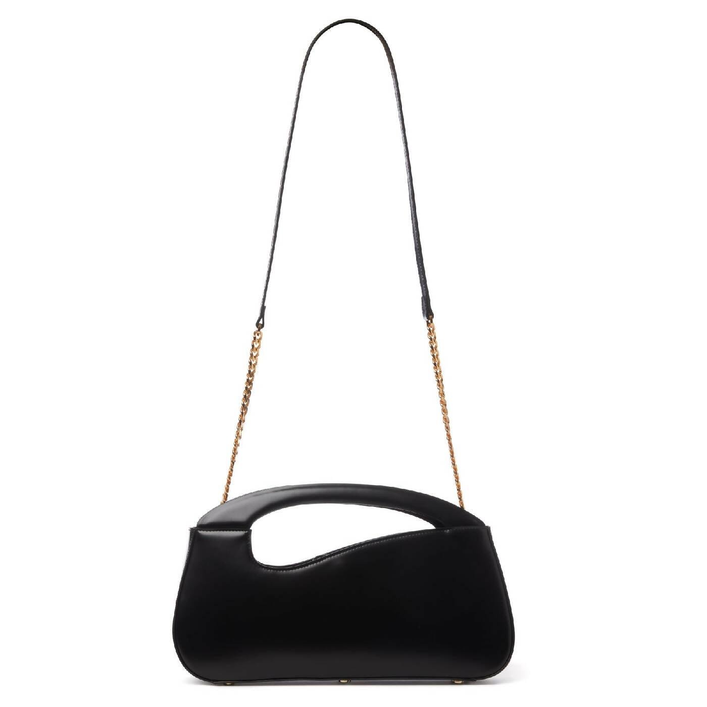 Signature Large Curve With Chain and Leather Strap by NATALIE DENNIS