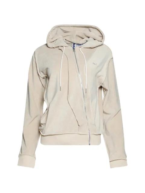 asymmetric-zip hoodie by NATASHA ZINKO