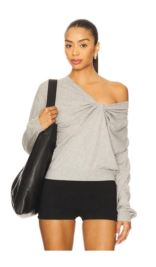 Nation Los Angeles Jolie Sweater in Grey by NATION LOS ANGELES