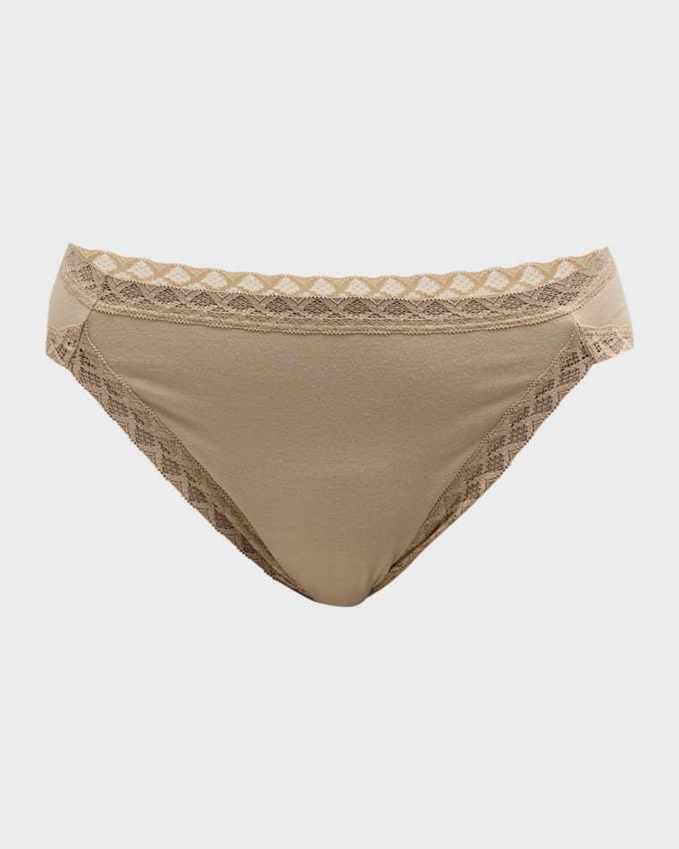 Bliss French Cut Lace Trimmed Briefs by NATORI