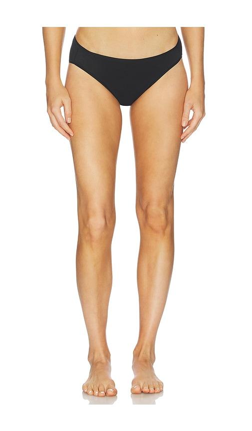 Natori Bliss Bare Cotton Bikini Panty in Black by NATORI