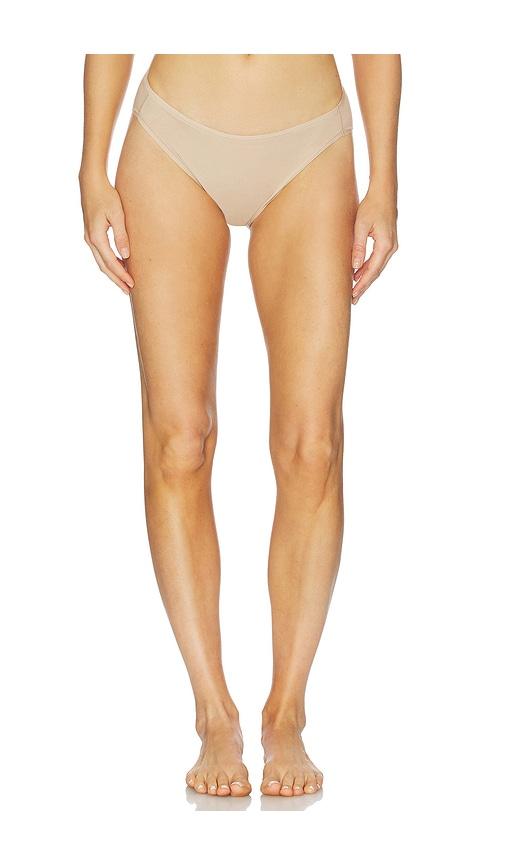 Natori Bliss Bare Cotton Bikini Panty in Nude by NATORI