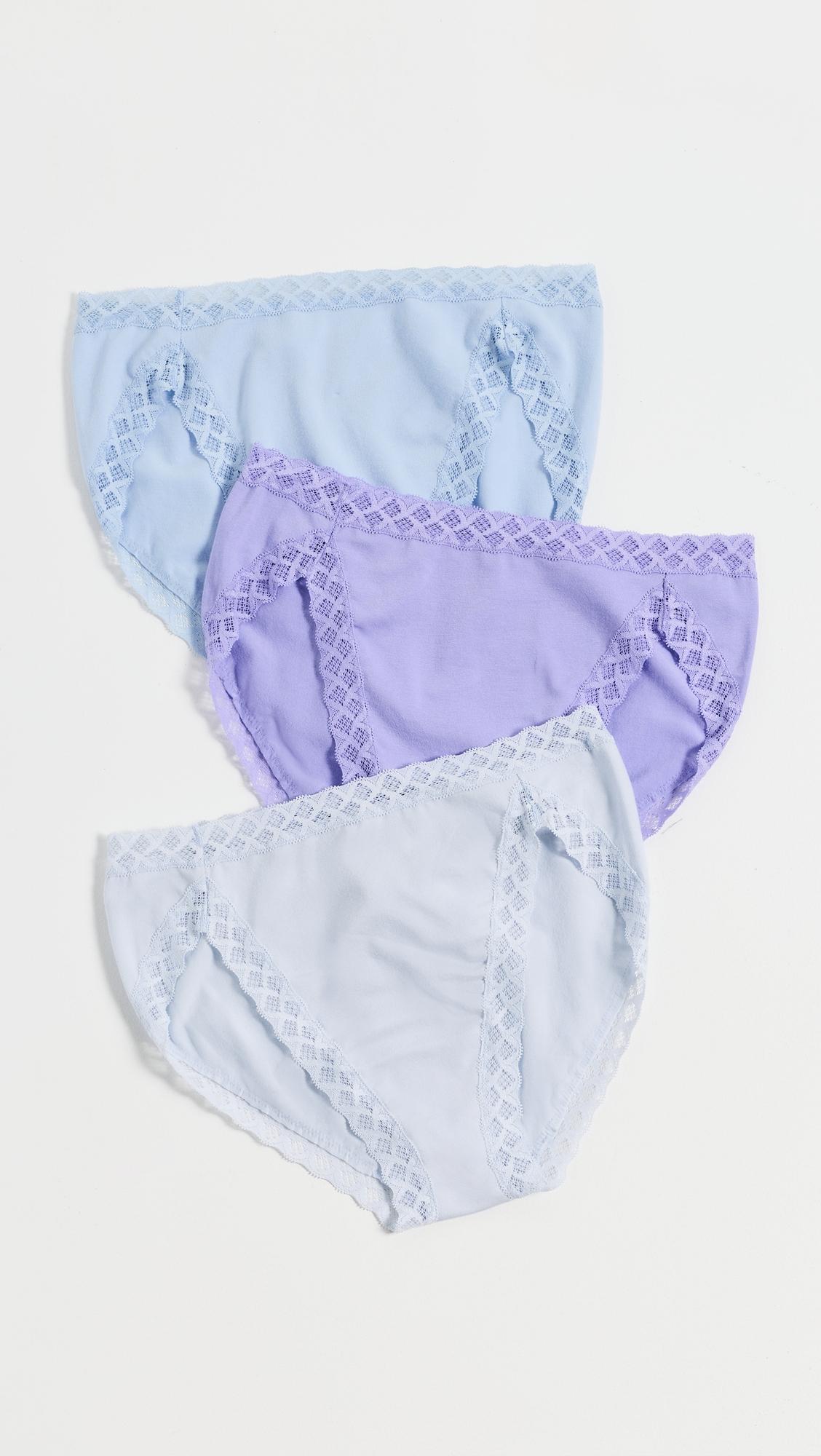 Natori Bliss French Cut Panties 3-Pack by NATORI