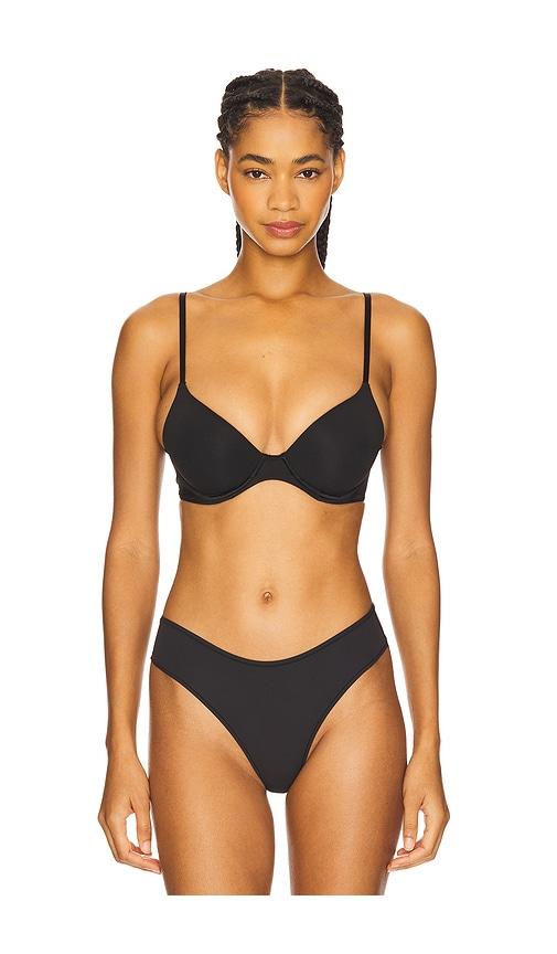 Natori Convertible Demi T-shirt Bra in Black by NATORI