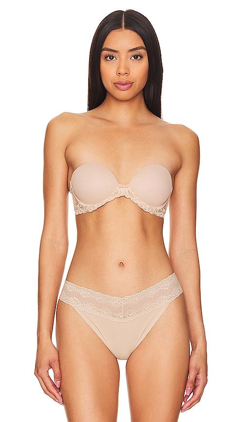 Natori Feathers Strapless Multi Way Bra in Neutral by NATORI