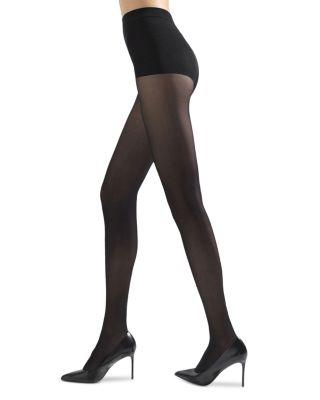Soft Suede Opaque Tights by NATORI