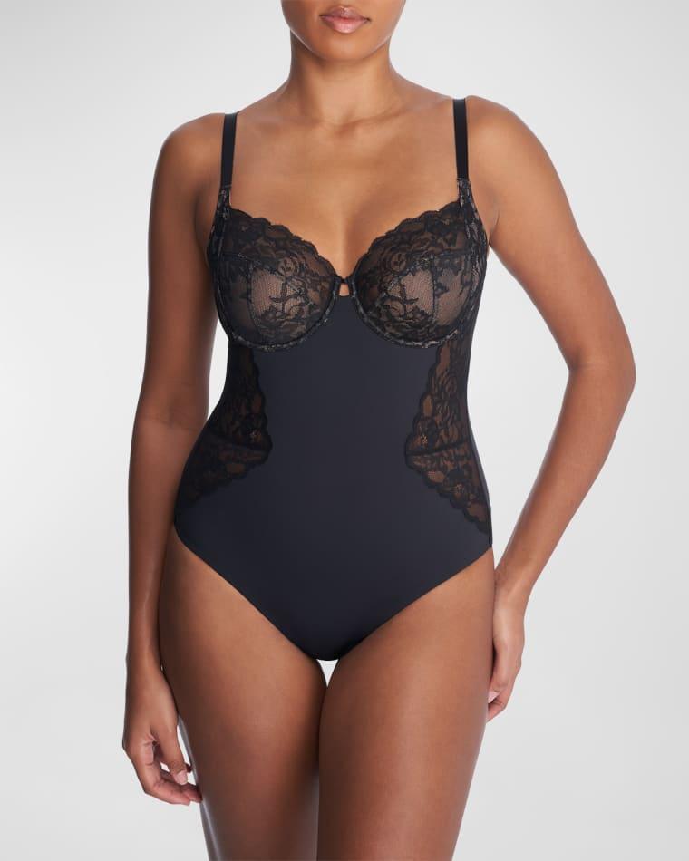 Statement Sleeveless Lace Bodysuit by NATORI