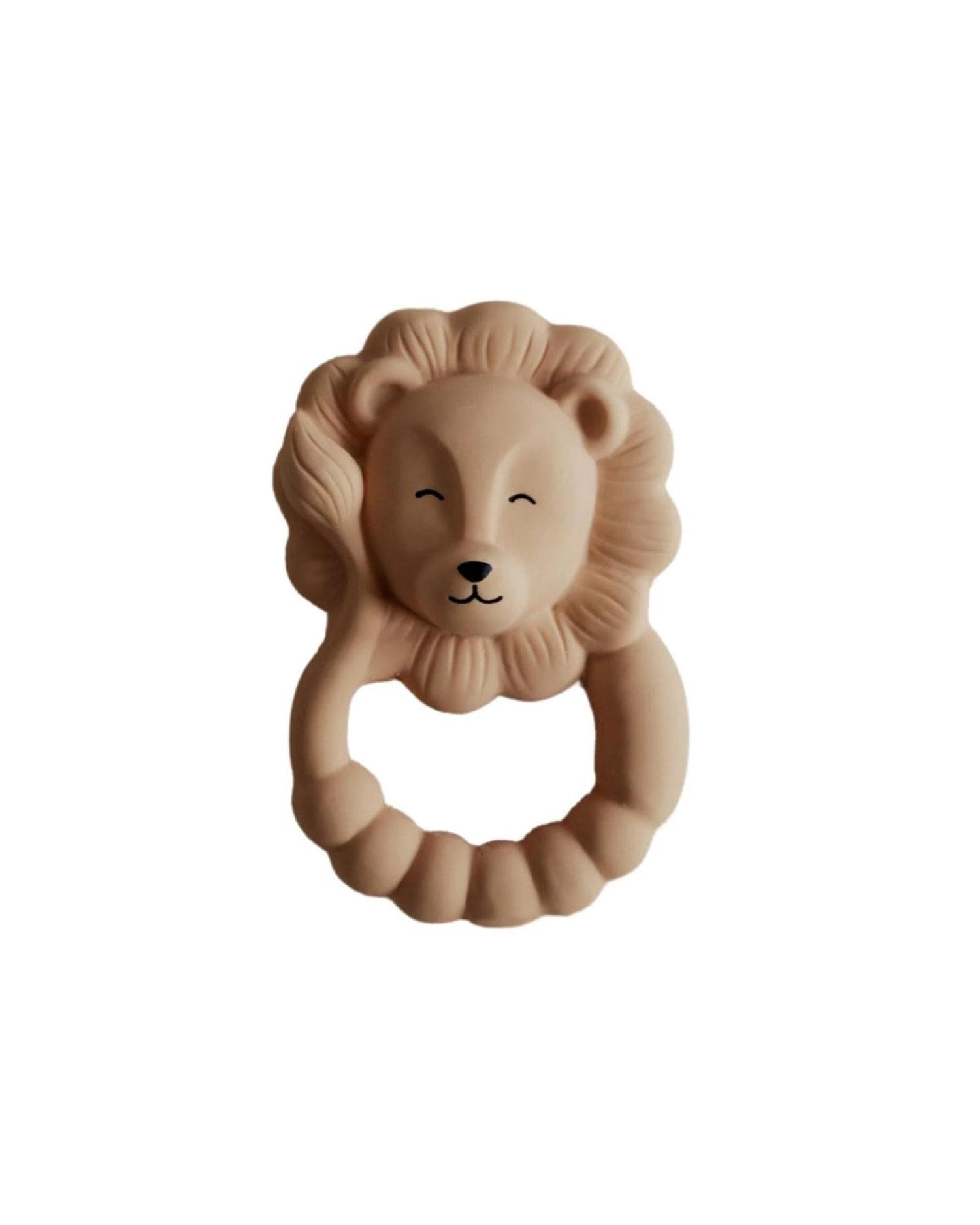 Kids teether lion by NATRUBA