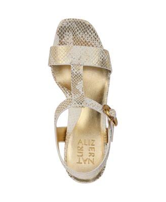 Women's Jordis T-Strap Platform Dress Sandals by NATURALIZER Women's Jordis T-Strap Platform Dress Sandals by NATURALIZER